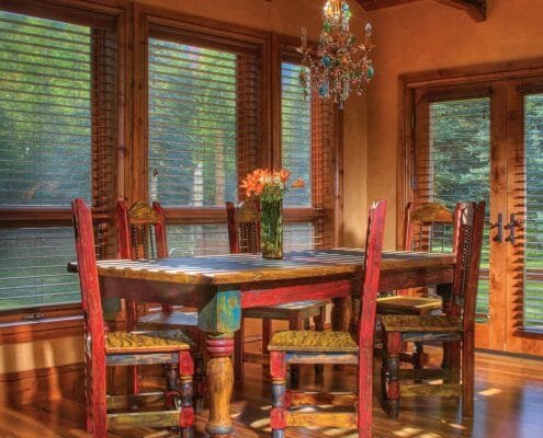 schumacher-diningroom by Skywalker Construction Durango Colorado
