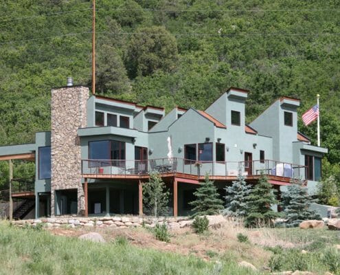 skyridge custom home build by Skywalker Construction Durango Colorado